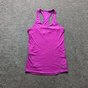 Adidas tank top purple women's Small